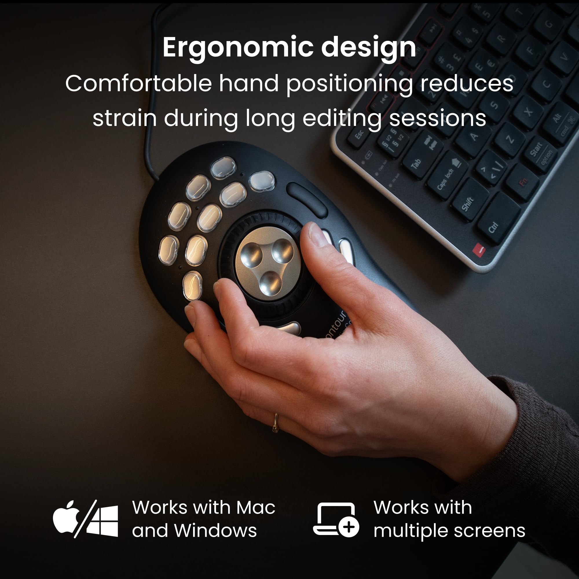 Amazon.co.jp: Contour ShuttlePRO v2 デザインコントローラー